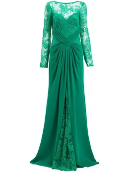 Tadashi Shoji: Зелёное платье 