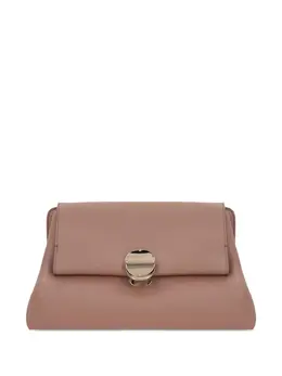Chloé: Розовый клатч 