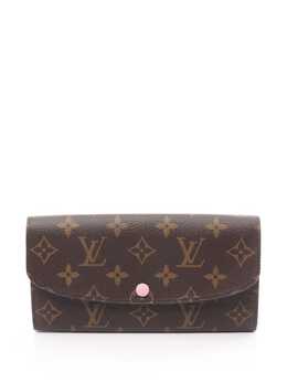 Louis Vuitton Pre-Owned: Коричневый кошелёк