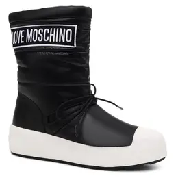 Love Moschino: Чёрные угги 