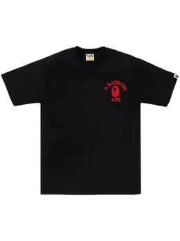 A BATHING APE®: Хлопковая футболка 