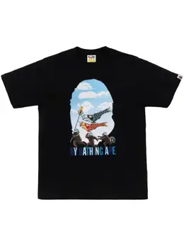 A BATHING APE®: Хлопковая футболка 