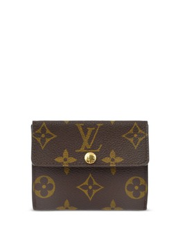 Louis Vuitton Pre-Owned: Коричневый кошелёк