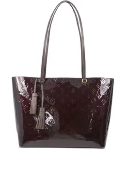 Louis Vuitton Pre-Owned: Фиолетовая сумка-шоппер 