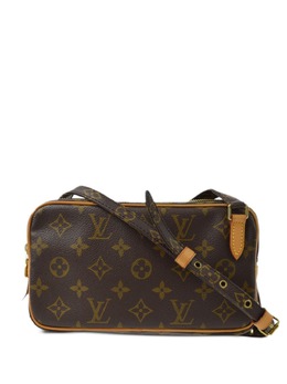 Louis Vuitton Pre-Owned: Коричневая сумка через плечо