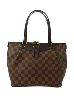 Louis Vuitton Pre-Owned: Коричневая сумка-шоппер 
