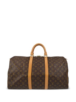 Louis Vuitton Pre-Owned: Коричневая сумка 
