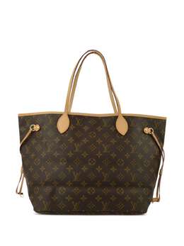 Louis Vuitton Pre-Owned: Коричневая сумка-шоппер 