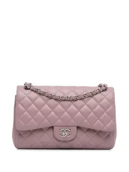 CHANEL Pre-Owned: Фиолетовая сумка