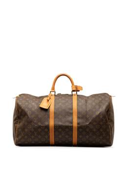 Louis Vuitton Pre-Owned: Коричневая сумка 