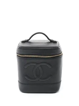 CHANEL Pre-Owned: Чёрная сумка 