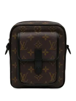 Louis Vuitton Pre-Owned: Коричневая сумка через плечо 