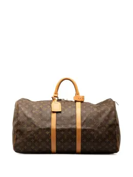 Louis Vuitton Pre-Owned: Коричневая сумка 