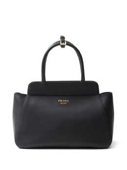 Prada: Чёрная сумка-шоппер 