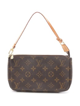 Louis Vuitton Pre-Owned: Коричневый клатч 