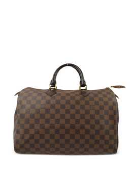 Louis Vuitton Pre-Owned: Коричневая сумка 