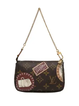 Louis Vuitton Pre-Owned: Коричневая сумка 