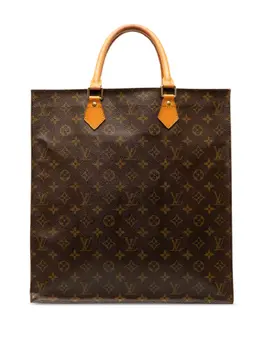 Louis Vuitton Pre-Owned: Коричневая сумка-шоппер 