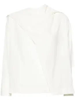 Issey Miyake: Хлопковая блуза 