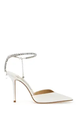 Jimmy Choo: Белые туфли  Saeda 100