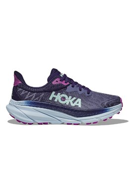 HOKA: Фиолетовые кроссовки 