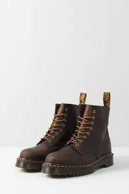 Dr. Martens: Коричневые ботинки 