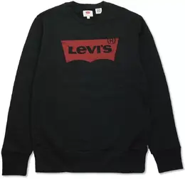 Levi's: Чёрный свитшот 