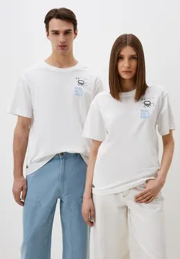 Lacoste: Белая футболка 