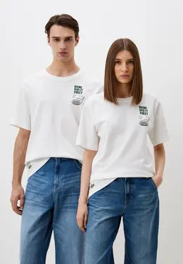 Lacoste: Белая футболка 