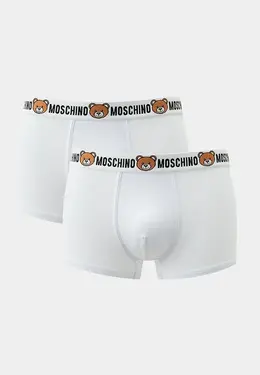 Moschino Underwear: Белые трусы 