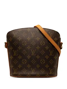 Louis Vuitton Pre-Owned: Коричневая сумка через плечо 