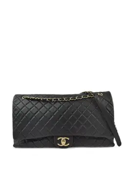 CHANEL Pre-Owned: Чёрная сумка 