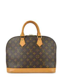 Louis Vuitton Pre-Owned: Коричневая сумка-шоппер