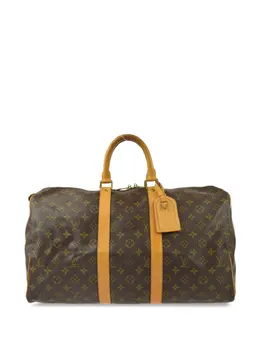 Louis Vuitton Pre-Owned: Коричневая сумка 