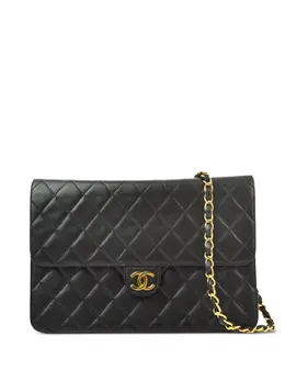 CHANEL Pre-Owned: Чёрная сумка 