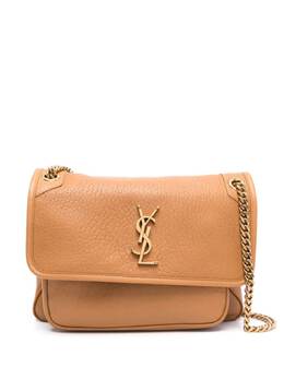 Saint Laurent: Коричневая сумка  Niki