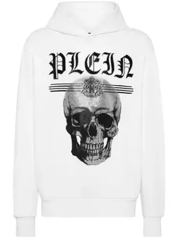 Philipp Plein: Свитшот  Skull с капюшоном