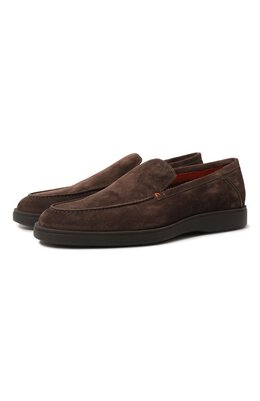 Santoni: Коричневые туфли 