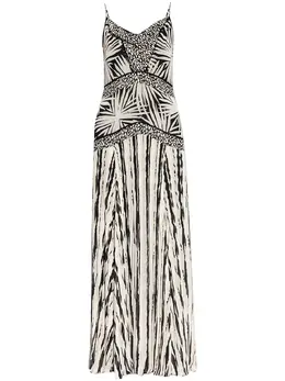 DVF Diane von Furstenberg: Платье с принтом 