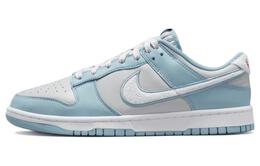 Nike: Голубые кроссовки  Dunk Low Retro