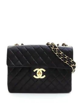 CHANEL Pre-Owned: Чёрная сумка 