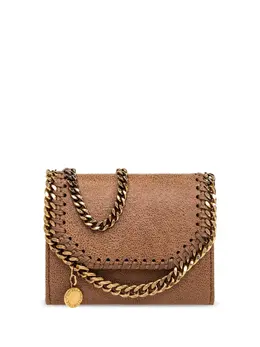 Stella McCartney: Коричневый кошелёк  Falabella