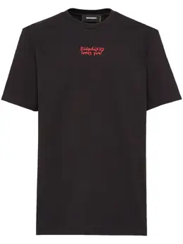 Dsquared2: Футболка с принтом 