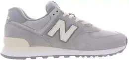 New Balance: Серые кроссовки  575