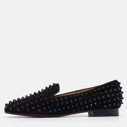 Christian Louboutin: Чёрные лоферы 