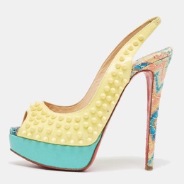 Christian Louboutin: Жёлтые туфли 