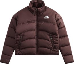 The North Face: Коричневая куртка  Synthetic