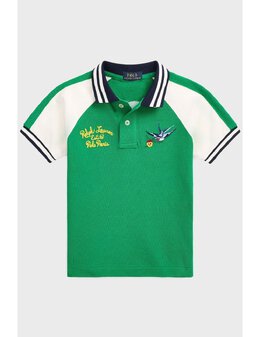 POLO RALPH LAUREN: Зелёное поло 