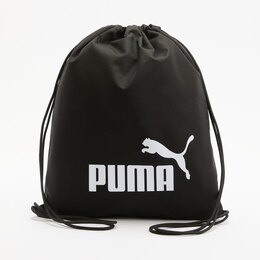 Puma: Чёрная спортивная сумка 