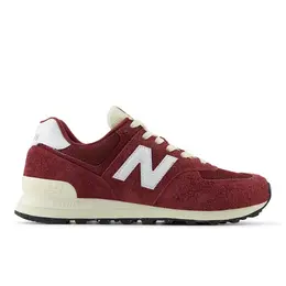 New Balance: Красные кроссовки  574